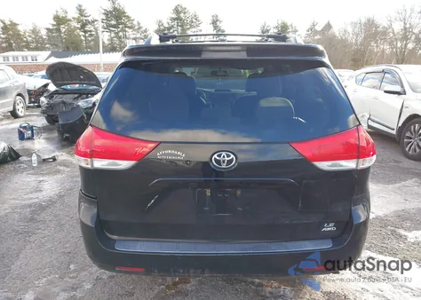 2012 Toyota Sienna Le 7 Passenger from USA, damaged, VIN 5TDJK3DC1CS042053